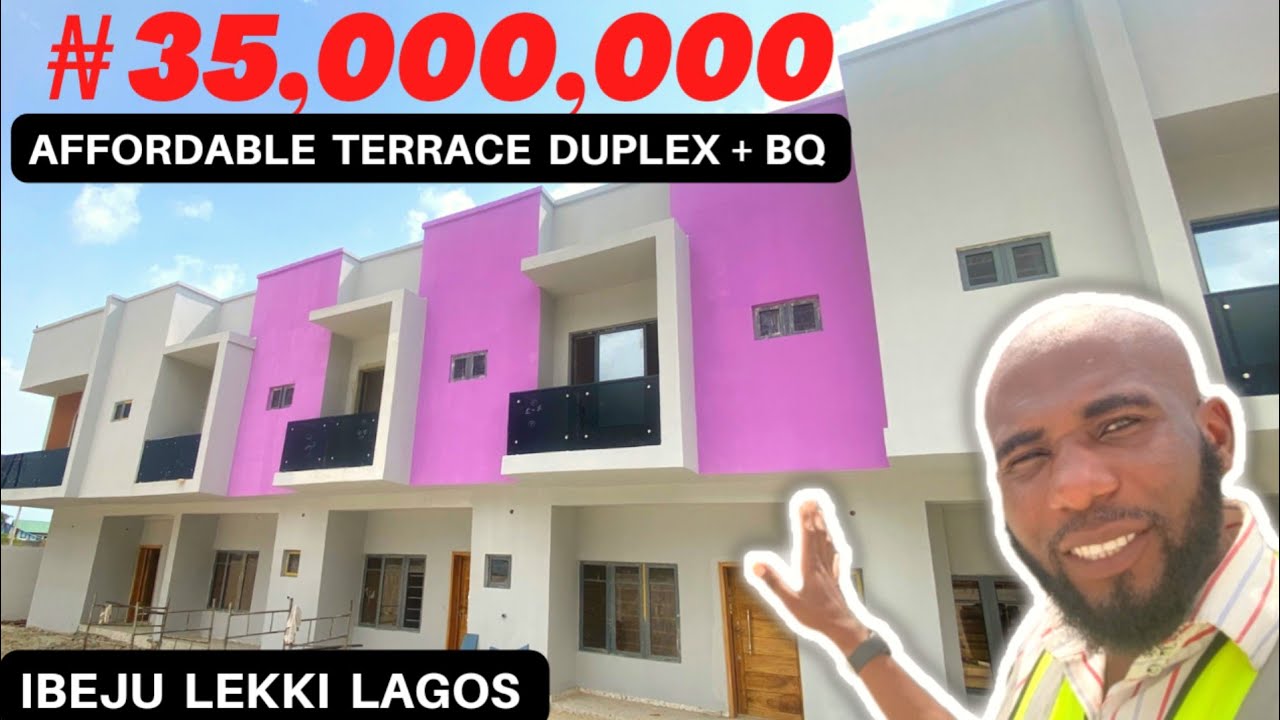 ₦‎35,000,000 Affordable Terrace Duplex | House For Sale In Ibeju Lekki Lagos