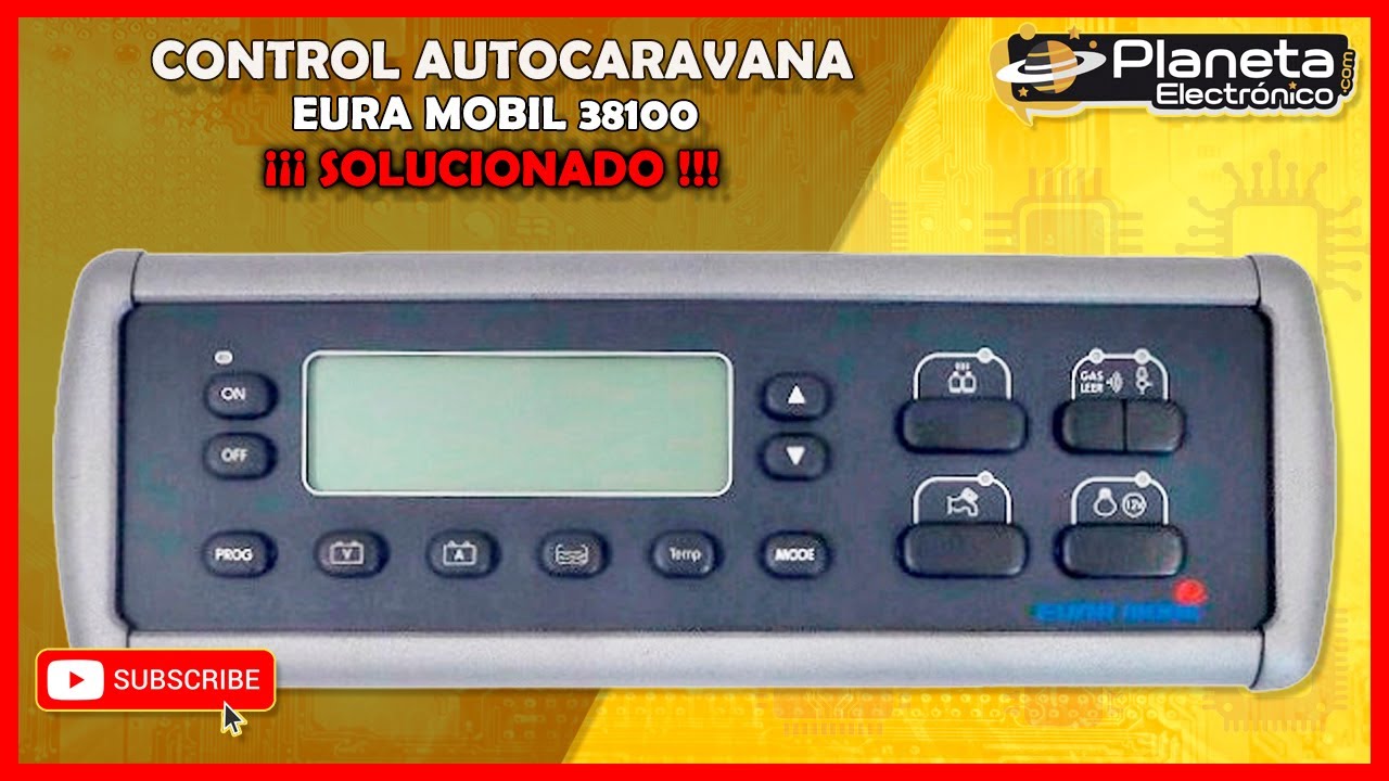 Autocaravana (Control Eura Mobil 38100) NO FUNCIONA