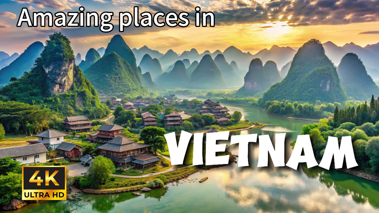 WONDERS OF VIETNAM | Most Beautiful Nature of VIETNAM | travel video 4k