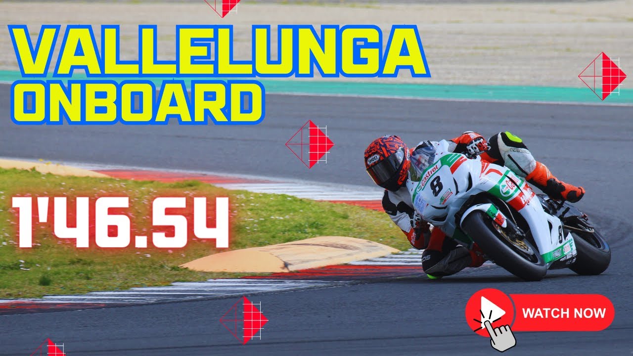 Vallelunga OnBoard - 1'46.54 - HONDA CBR 1000 rr 2008