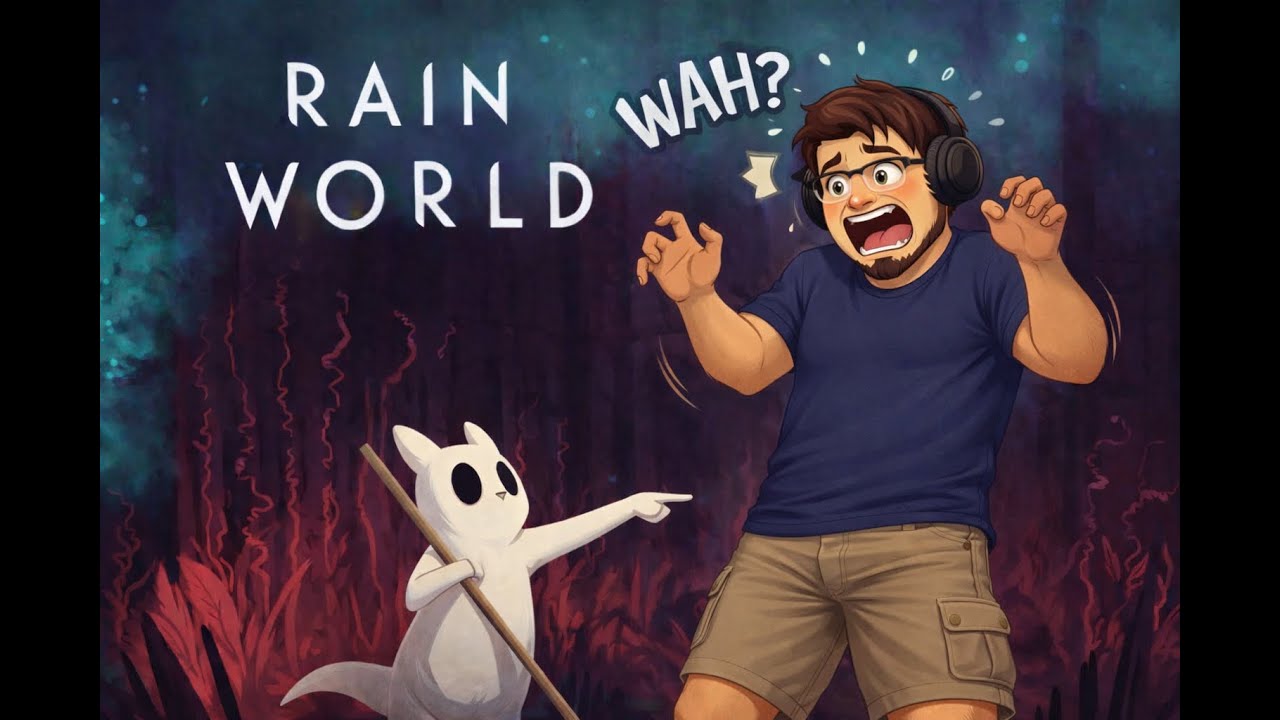 【NJ】Rain World【07】完了完了，嚕卡斯即將通關，我還在起步？！ | 紅珠拿到快跑主線