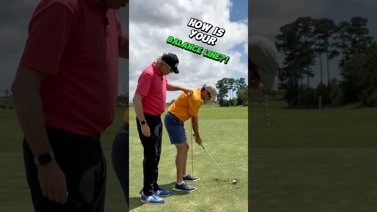 BALANCE Affects EVERYTHING!! #golftips #golflesson #golfswing