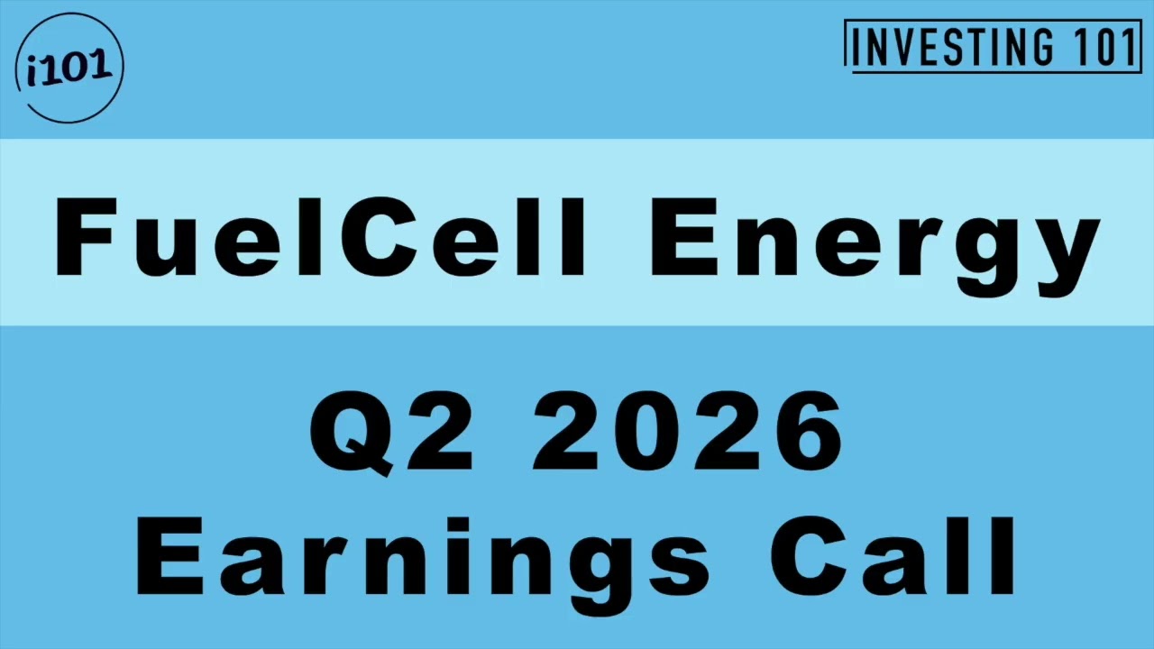 FuelCell Energy Q2 2026 Earnings Call | Massive Data Center Opportunities Fuel Pipeline To 4GW