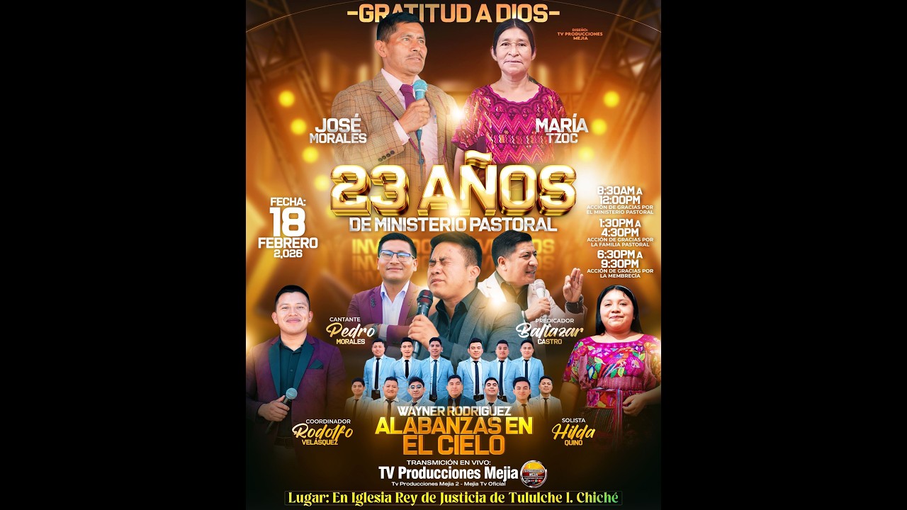 Primera Parte - Desde Iglesia Rey de Justicia de Tululché Primero Chiché