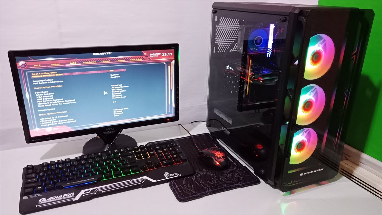 Online Class & Work From Home (WFH) Ultra Durable 25K BUDGET PC Build + Intel H310M H 2.0 & i3 9100f