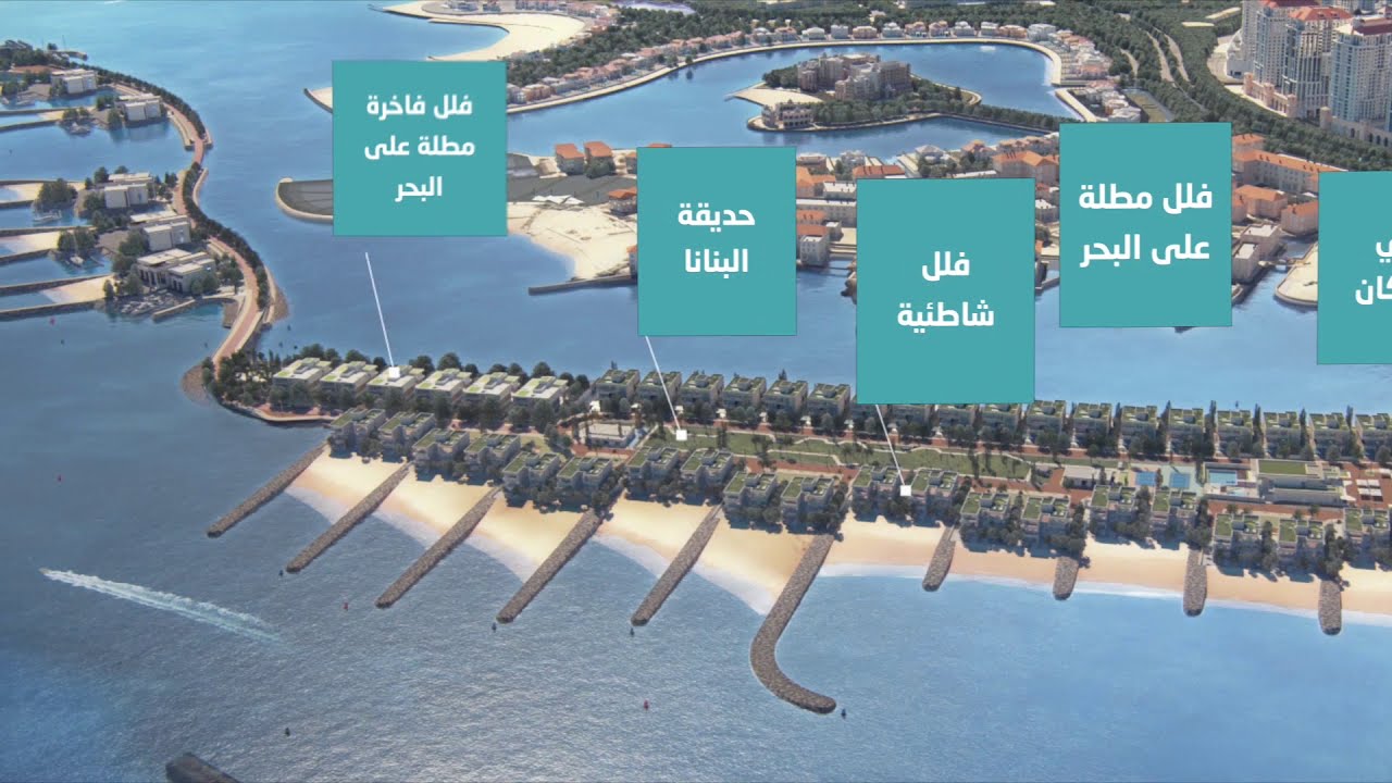 Gewan Island Flythrough - Arabic