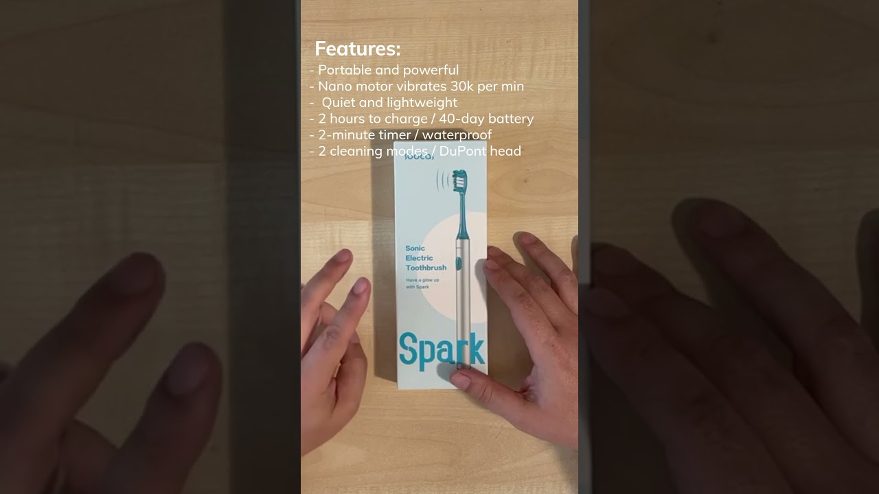 Unboxing the Spark by SOOCAS: A compact sonic toothbrush that packs a punch