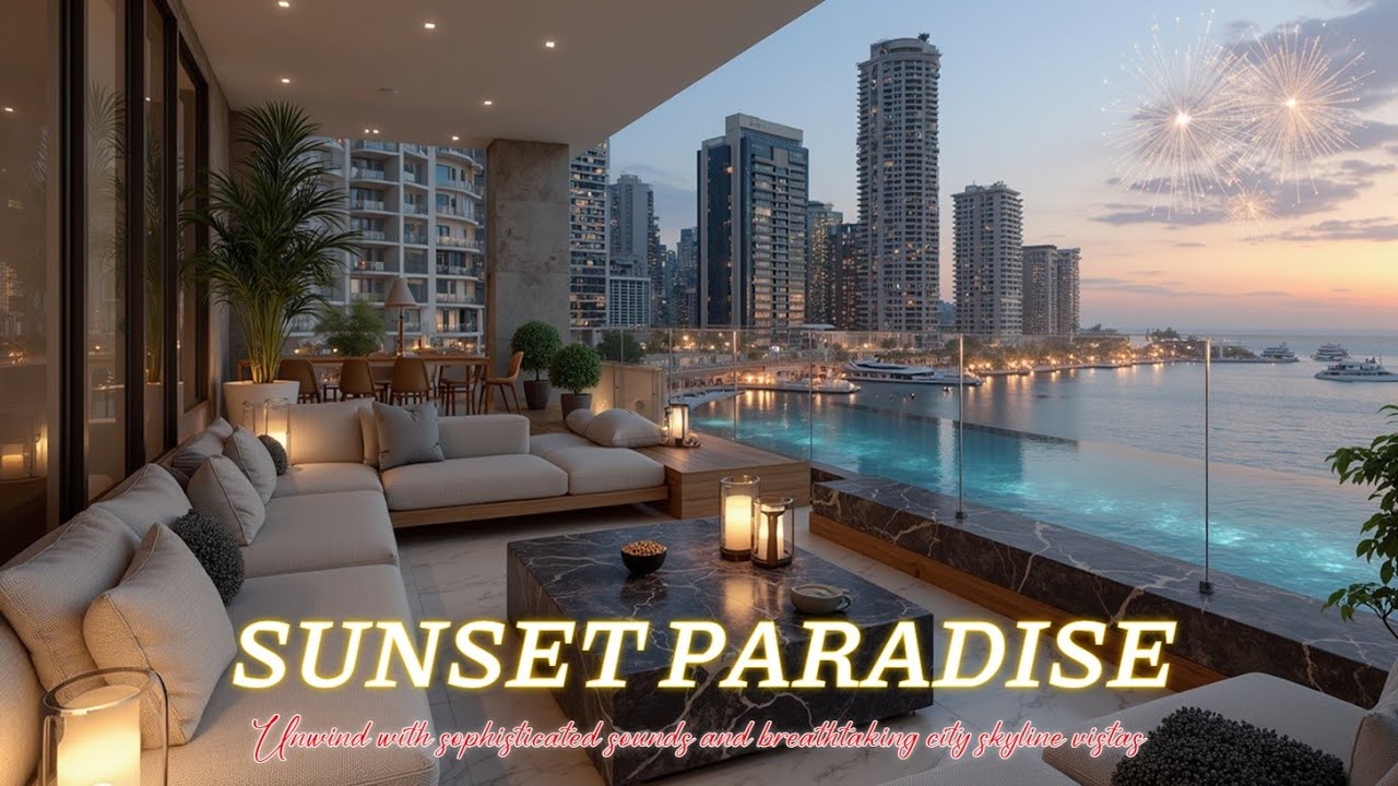 Luxury Chillout Lounge Vibes - Rooftop Sunset Music for Calm Celebration & Smooth Chill