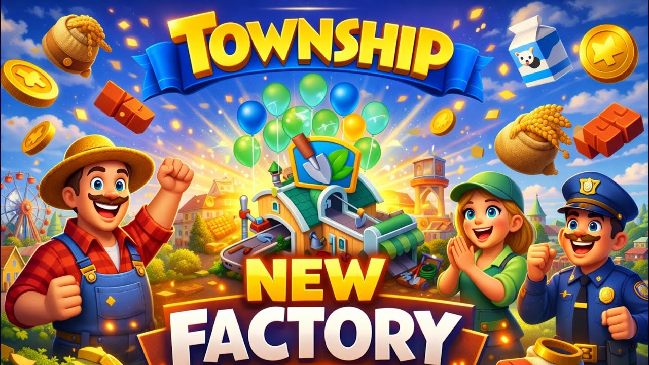 New Factory 🏭 unlock in Township 😱 ! Township gameplay level 101 #township #townshipgameplay 