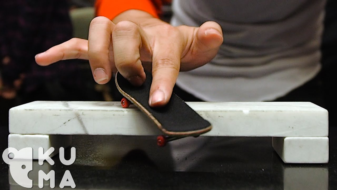 Fingerboarding in a Fancy Restaurant | Lazy Susan Skatepark