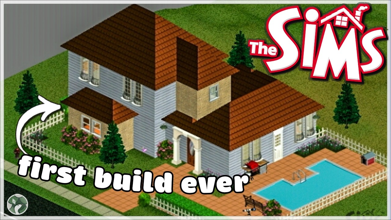 Family Home in The Sims 1 👪 The Sims Speed Build