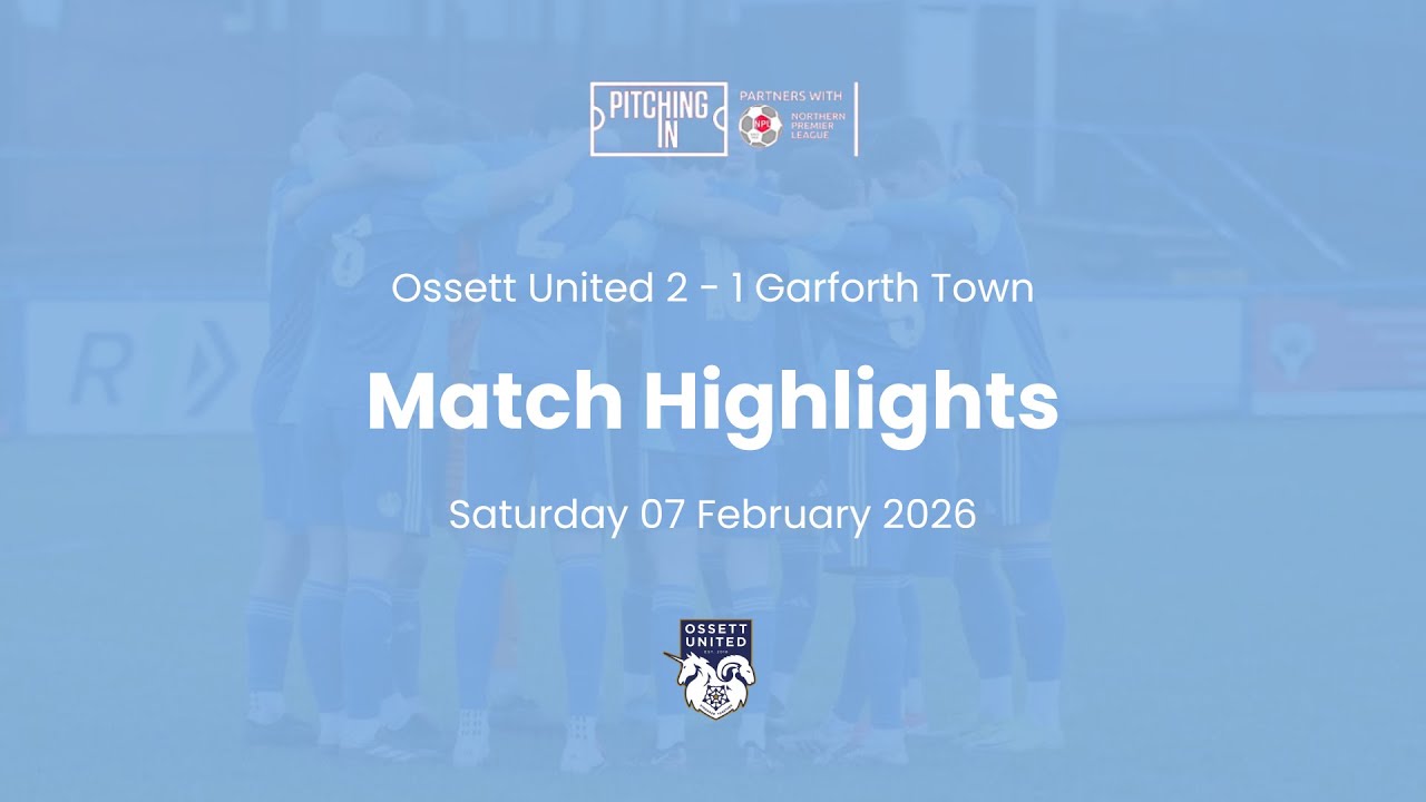 Match Highlights | Garforth Town (H) | 07.02.26