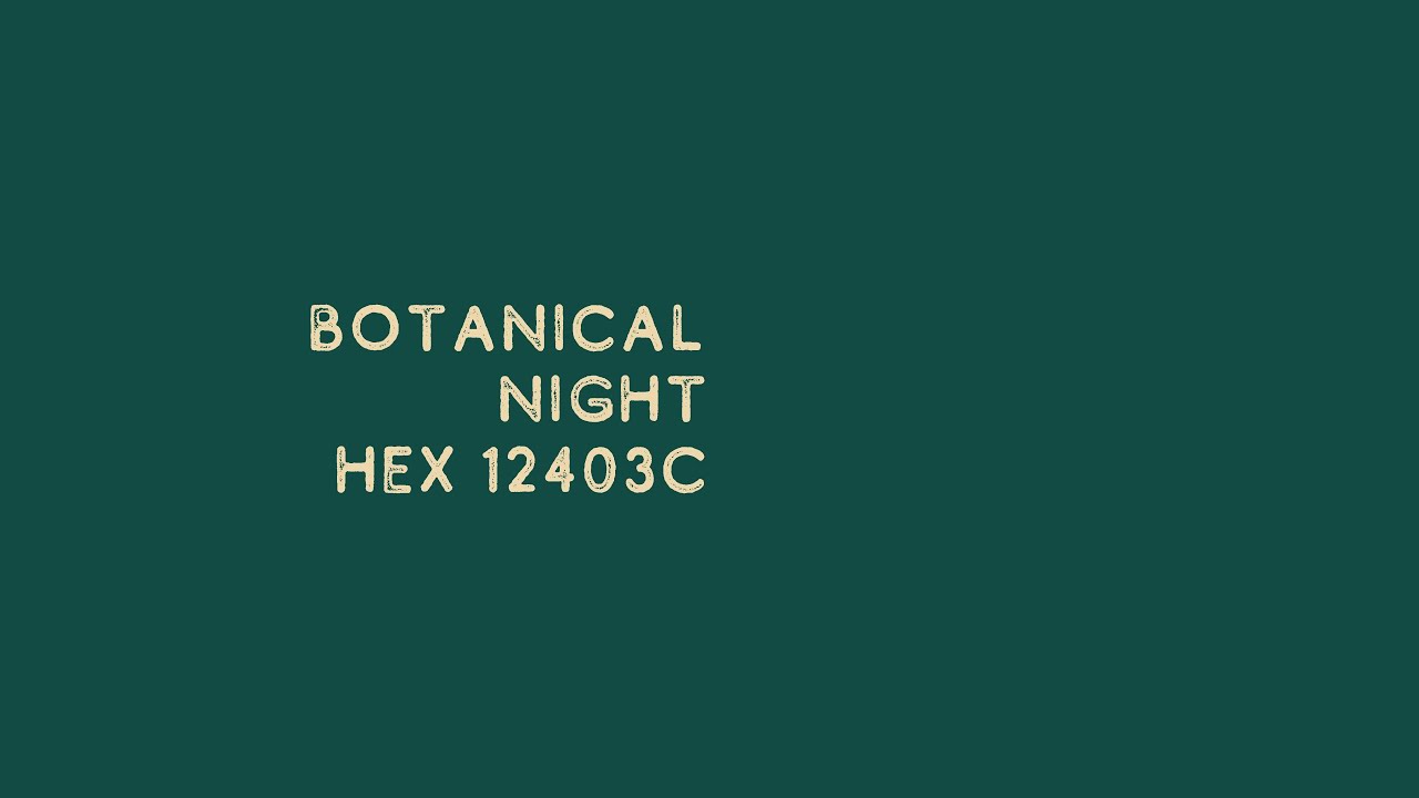BOTANICAL NIGHT #12403C - Maimuta de Aur - podcast by golden monkey studio