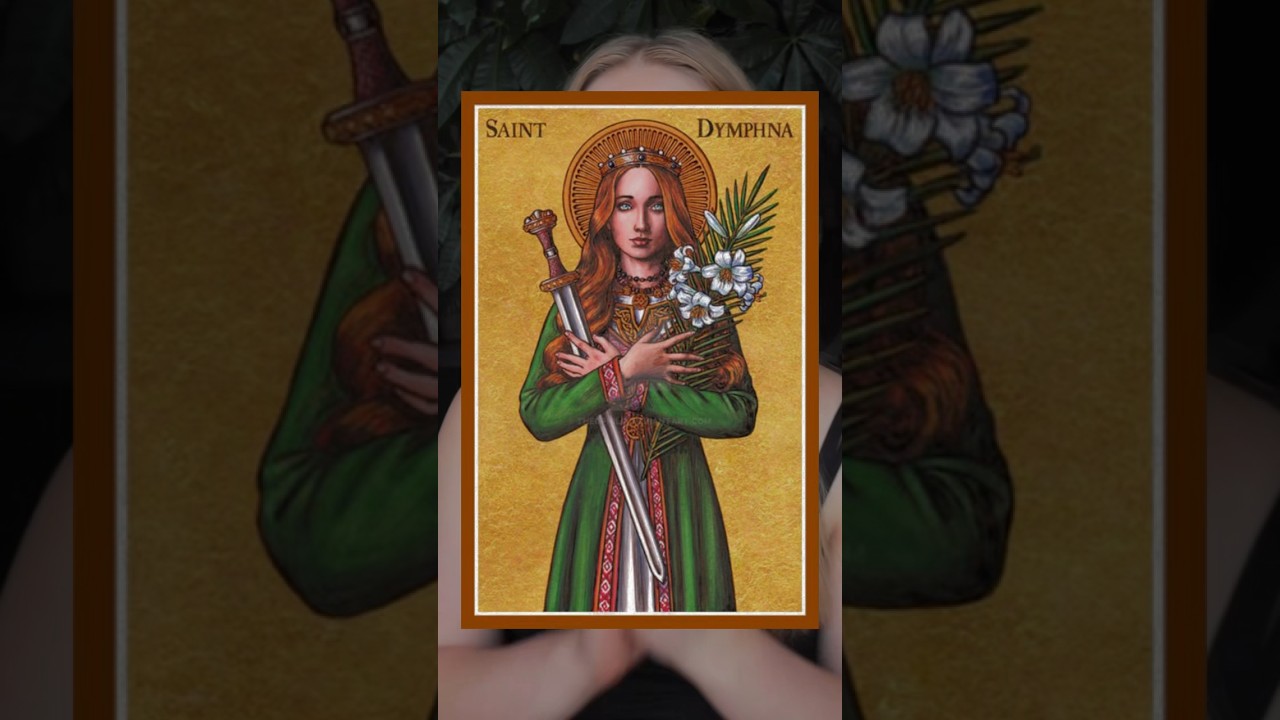 The story of the beautiful St. Dymphna 💐 #catholic #saints