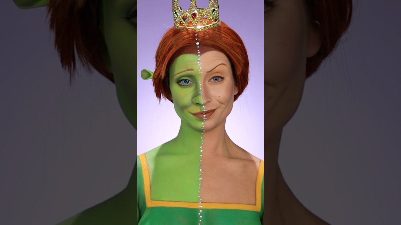 We do not claim the new Shrek animation style 😅 #shrek #fiona #cosplay