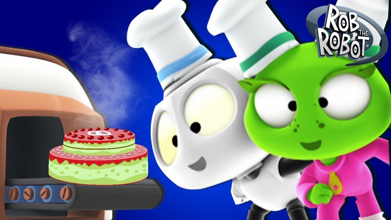 Food Planet Fiasco 🪐 | Rob The Robot | Preschool Learning