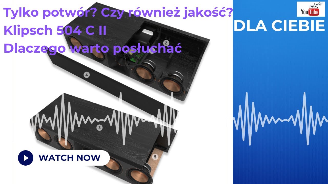 Pełna recenzja | Klipsch RP 504 C II | Czy to dobry głośnik Centralny? Klipsch vs Pylon