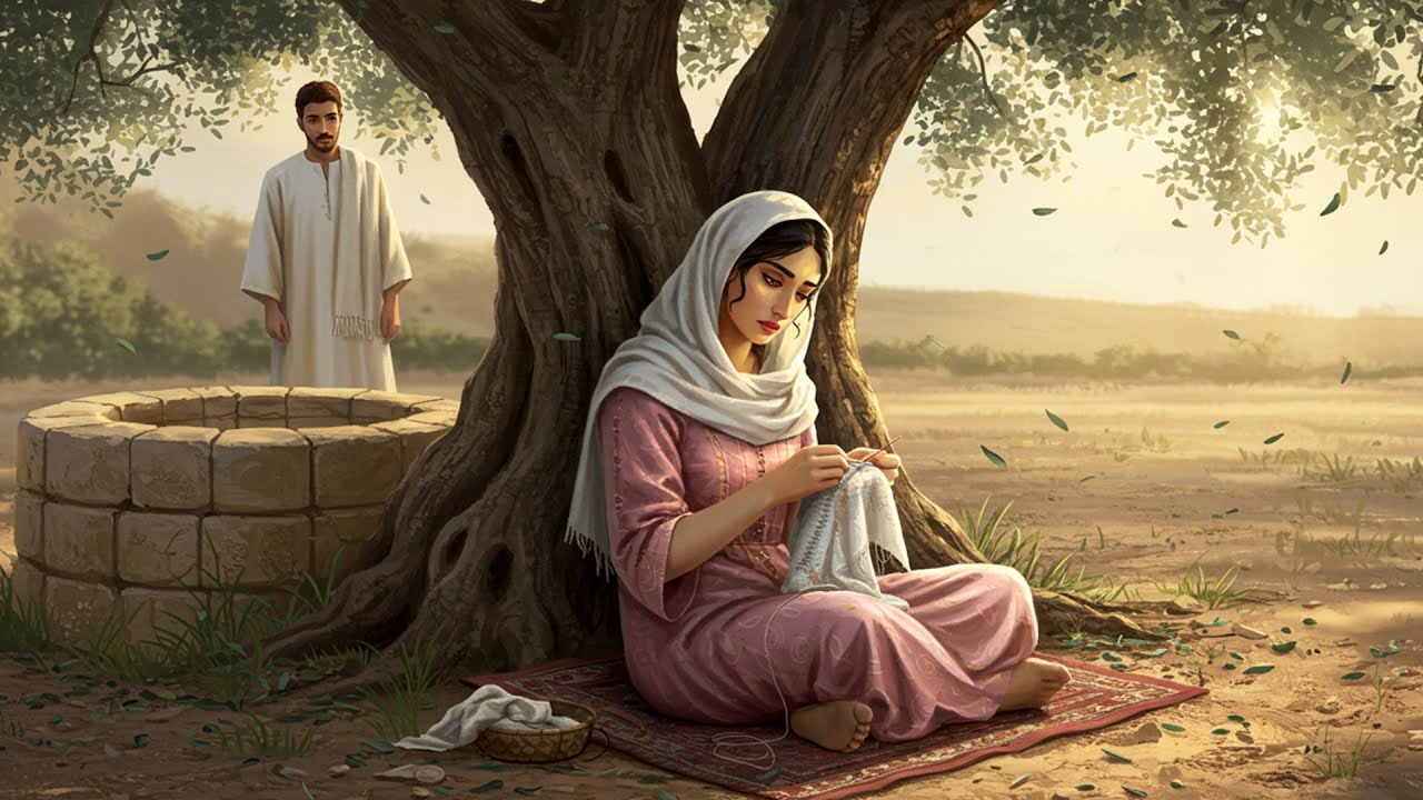 #قصة_الزوجة الوفية وما جرى لها مع التاجرالاسود!