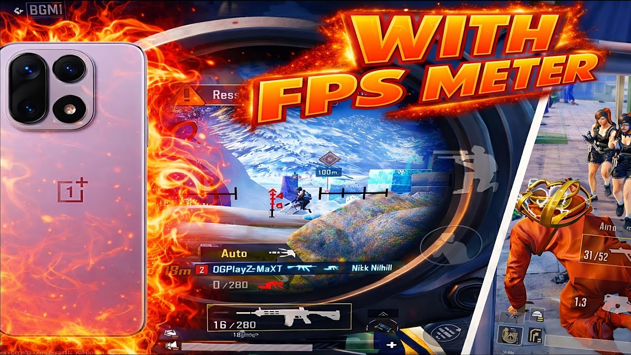 ONEPLUS 15 BGMI TEST WITH FPS METER🔥 | INTENSE FIGHT | CLUTCH FIGHT WITH PRO PLAYER 😲