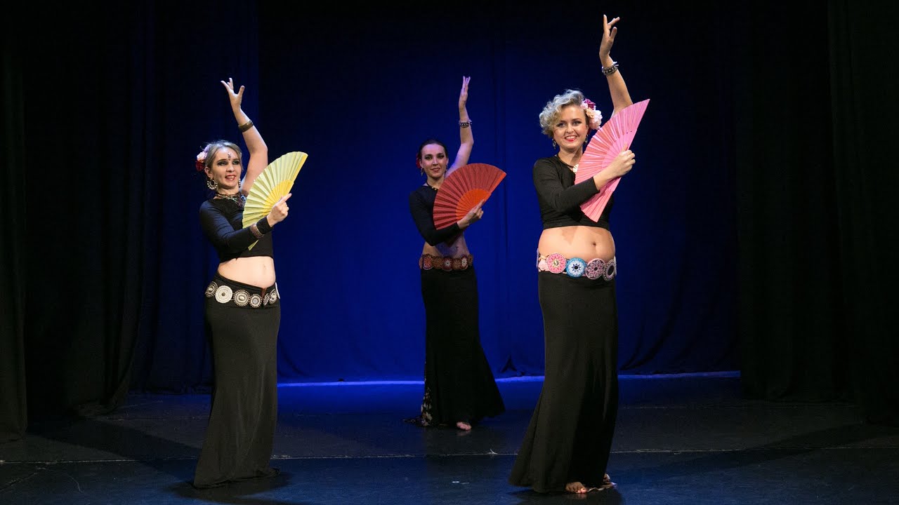 Sirin Tribe & Arabica Dance company - ATS/FCBD style Flamenco Fan @ Tribal Universe 2021 Party