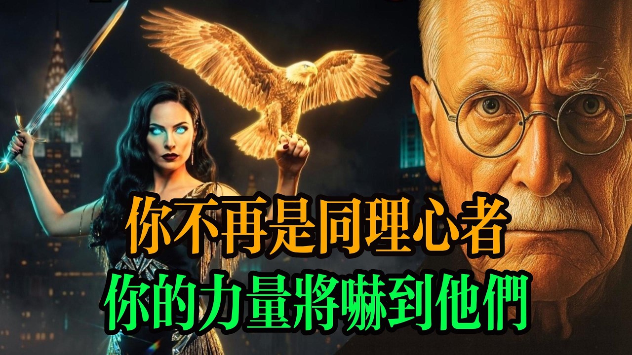 你不再是同理心者，你的力量將嚇到他們。高敏感的人一旦覺醒，會變得超級「危險」｜榮格：這才是真正的強大。#心理学 #心理 #心理學