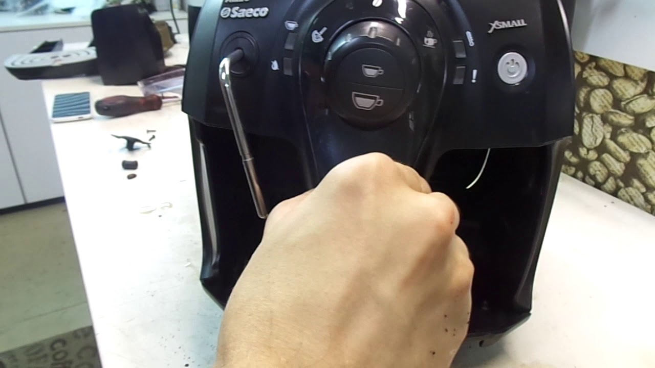 How to clean SAECO Xsmall Coffee Dispenser