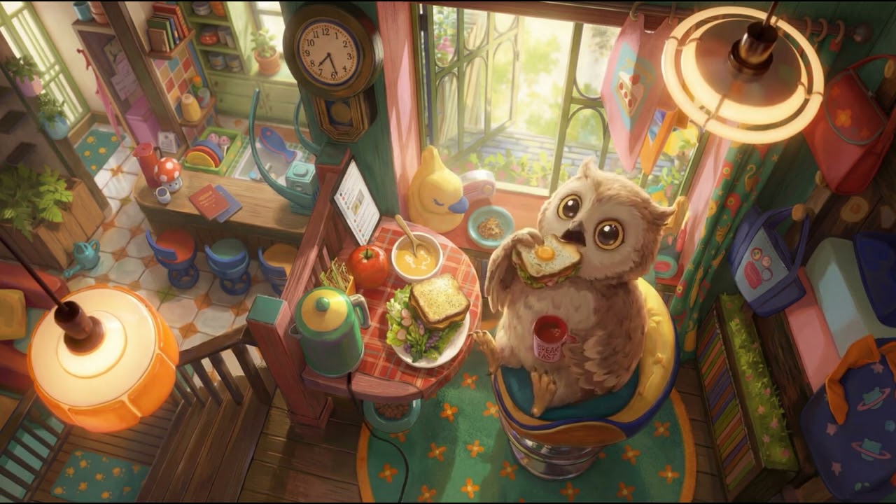 Upbeat Jazz Hop for Study | Today feels like a good scene—let's paint it with jazz.