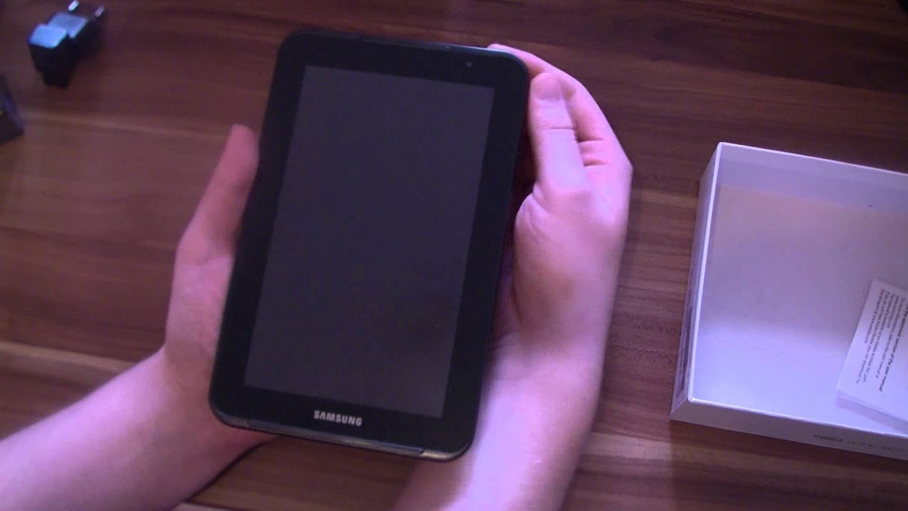 Samsung Galaxy Tab 7.0 Plus N Unboxing and Hands On