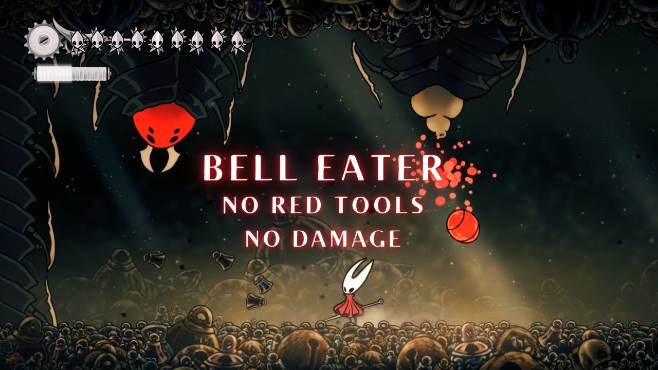 Bell Eater Boss Fight | Architect Crest, but No Red Tools (No Damage) | Hollow Knight: Silksong [4K]