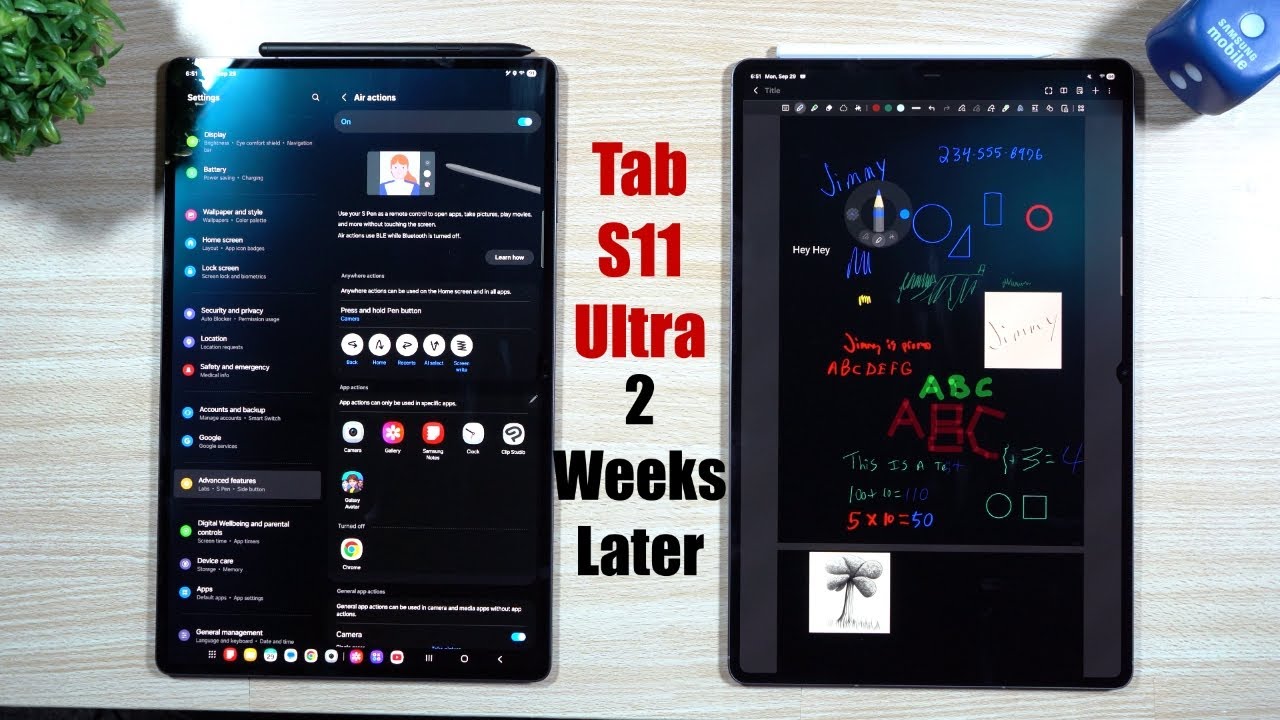 Galaxy Tab S11 Ultra: 2 недели спустя — недостающие функции, НО улучшения!
