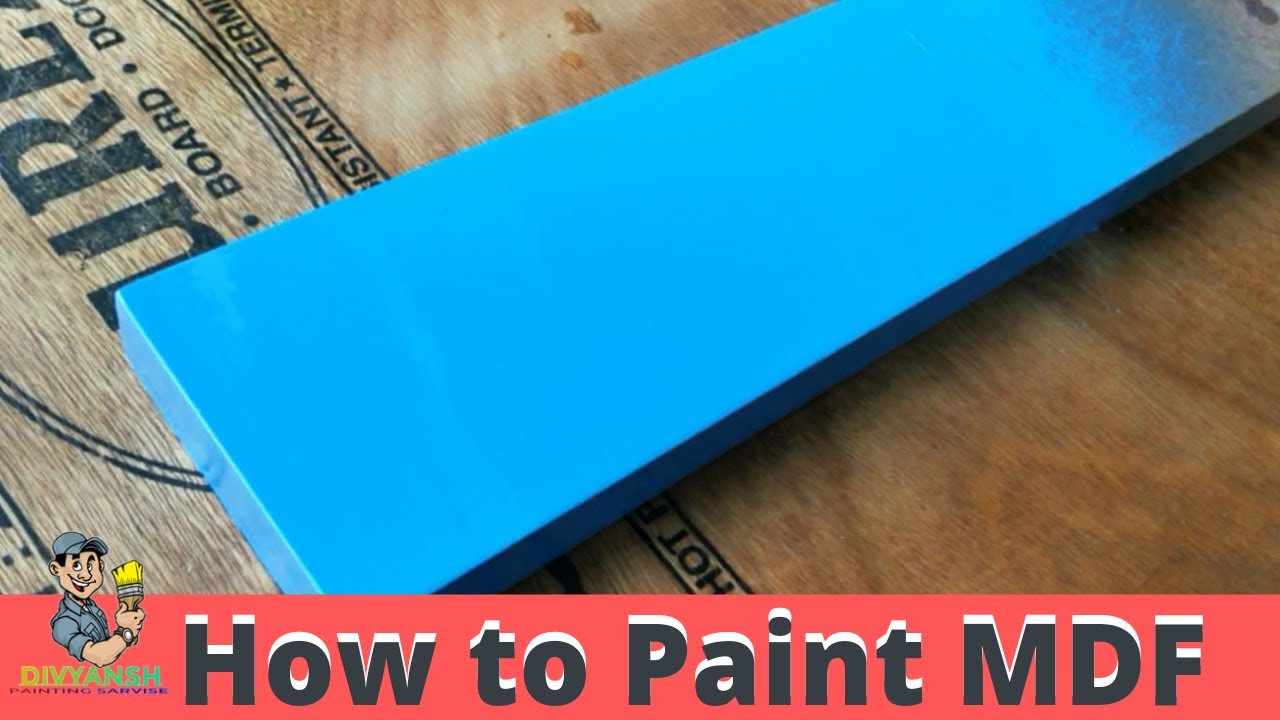 How to Paint MDF | mdf par paint kaise kare | Mdf painting | How to Paint MDF Board.