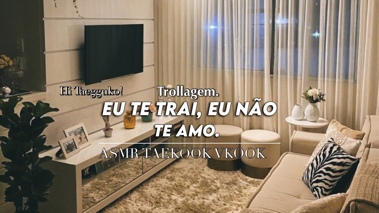 [💔] ASMR TAEKOOK - VKOOK | Eu te trai, eu não te amo! TROLLAGEM THV bottom. Hi Taegguko