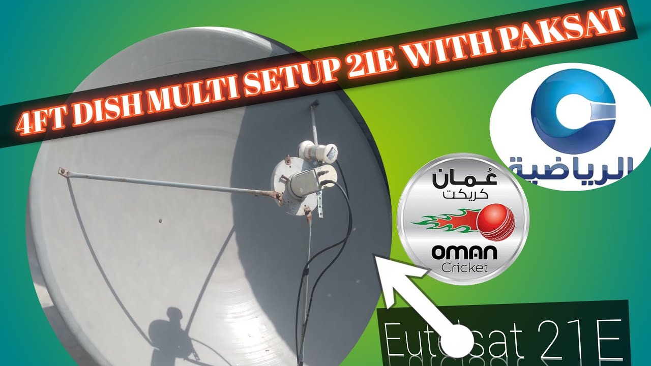 how to set 21E with paksat 38°E | Oman sports not working