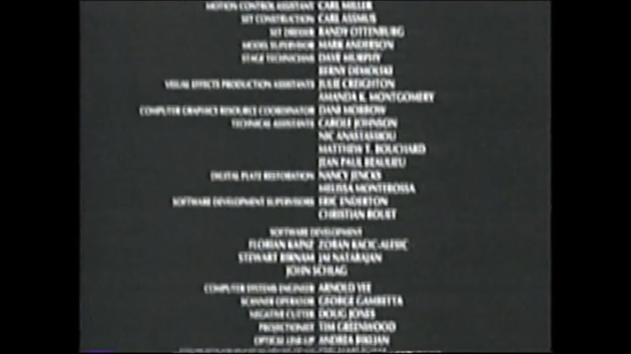 Flubber (1997) End Credits (The CW 2008)
