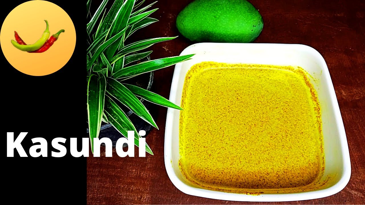Traditional Aam Kasundi recipe in Bengali style | spicy yellow mustard sauce | kason