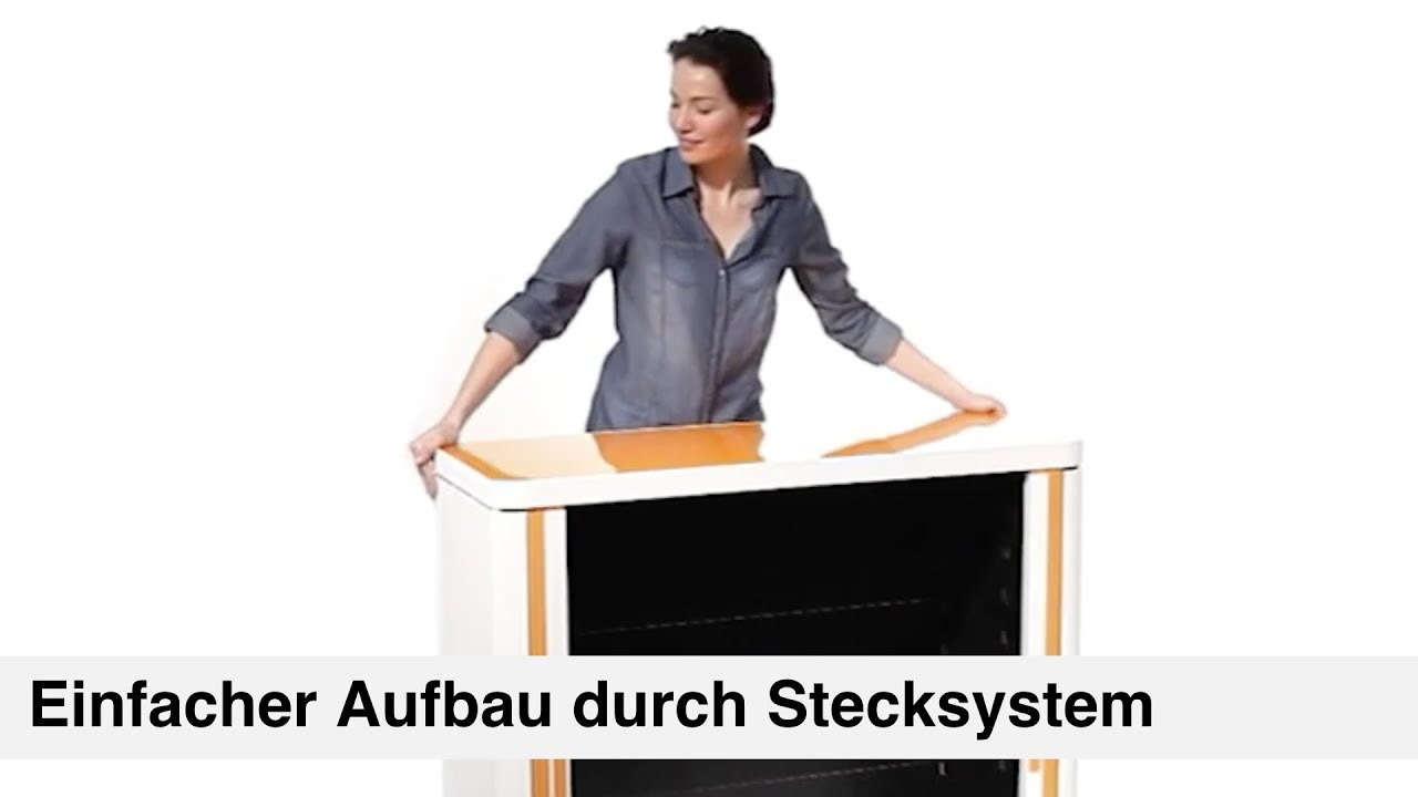 PAPERFLOW Rollladenschrank aufbauen