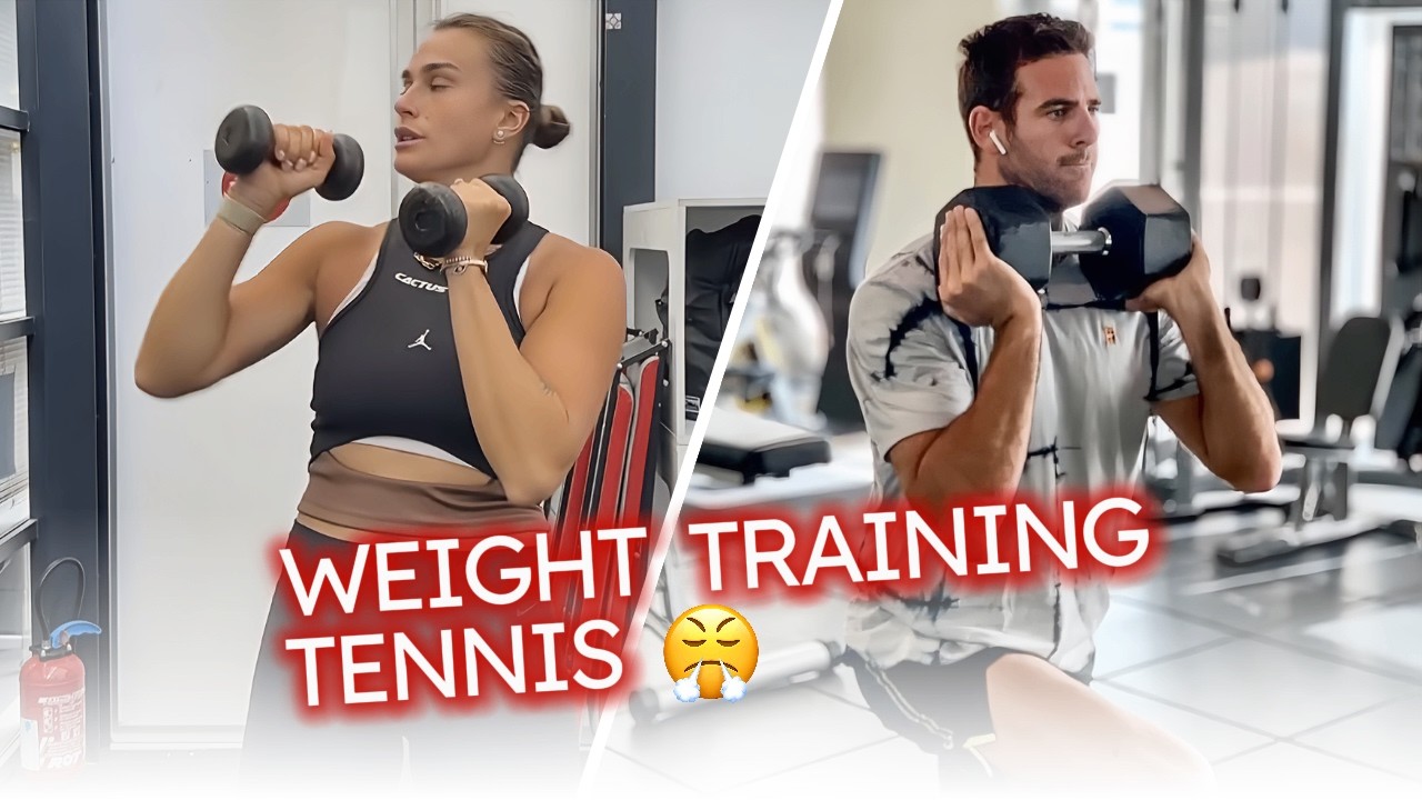 Tennis Weight Training Ideas by Pro! [Tennis Strength Workout]