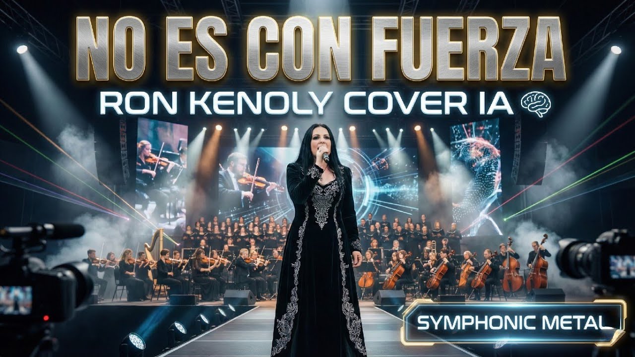 No Es Con Fuerza (Not By Power) - Ron Kenoly Cover IA | Symphonic Metal - Una Nueva Canción