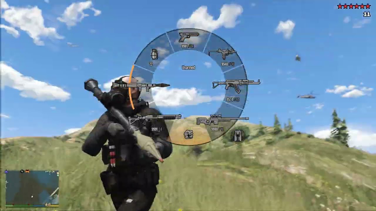 GTA 5 - Trevor's El Burro Heights Oil Field Warzone + Ten Star Escape