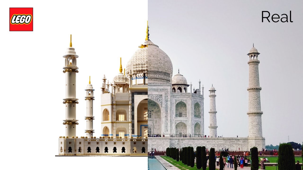 LEGO Creator Expert VS Real BUILDINGS