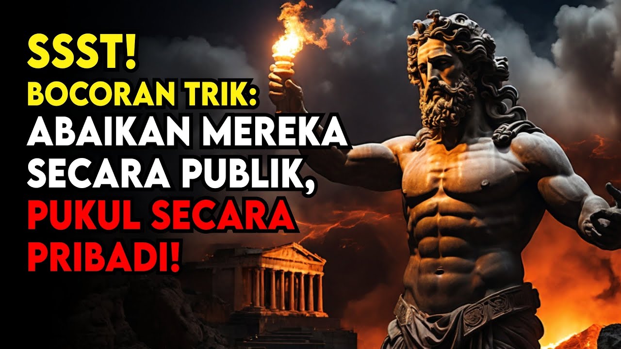 7 Trik Psikologi Stoik untuk Menghancurkan Orang Toxic TANPA MEMBAKAR DIRI!