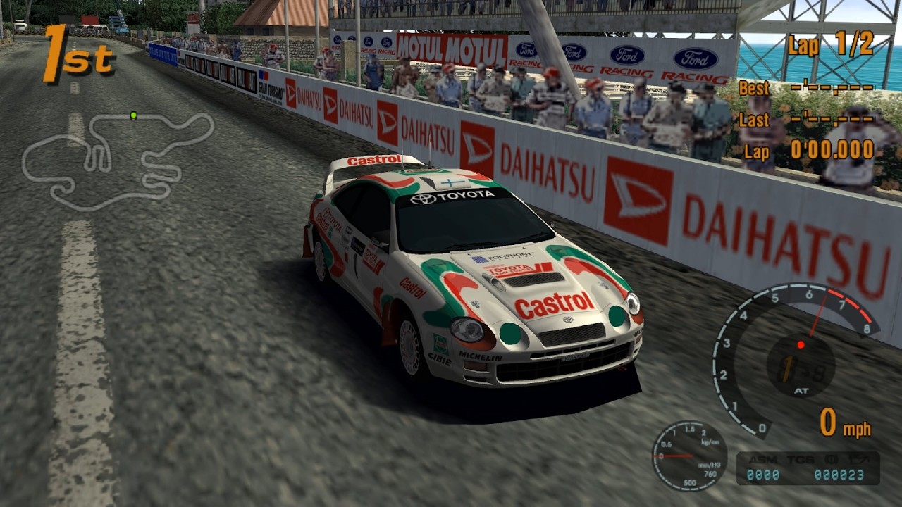 Gran Turismo 3: A-Spec Simulation Mode Rally Events Tahiti Maze II | PlayStation 2