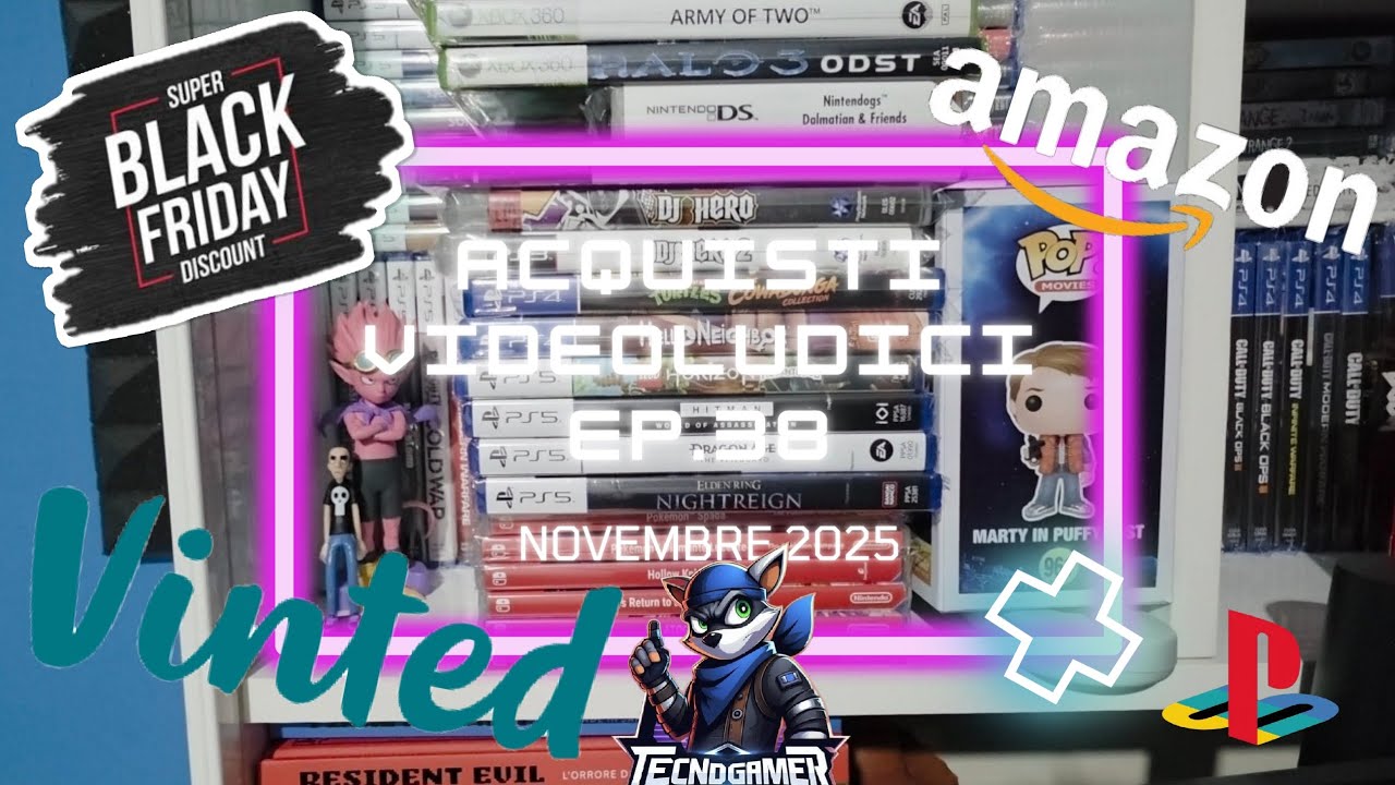 ACQUISTI VIDEOLUDICI Ep. 38 - NOVEMBRE 2025