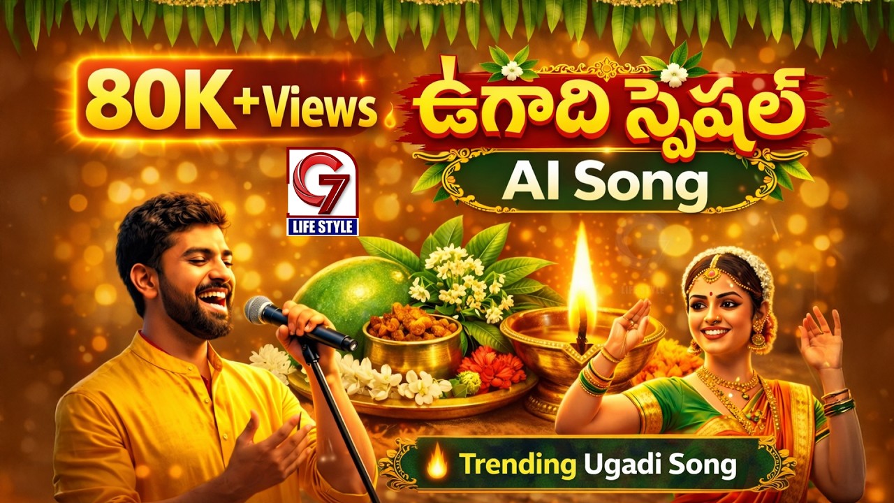 పరాభవ నామ సంవత్సర ఉగాది శుభాకాంక్షలు | Ugadi Telugu AI Song 2026 | Ugadi Special Song | G7 Lifestyle