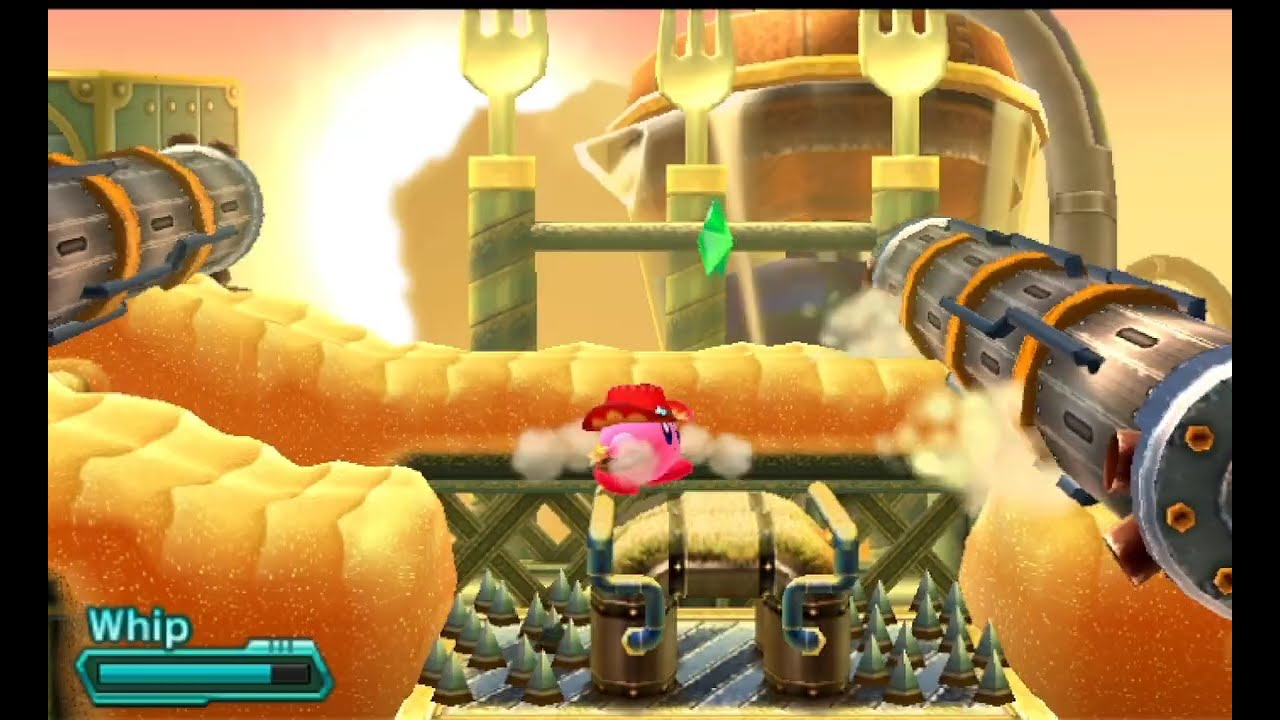 Kirby: Planet Robobot - 14 - skull javelin
