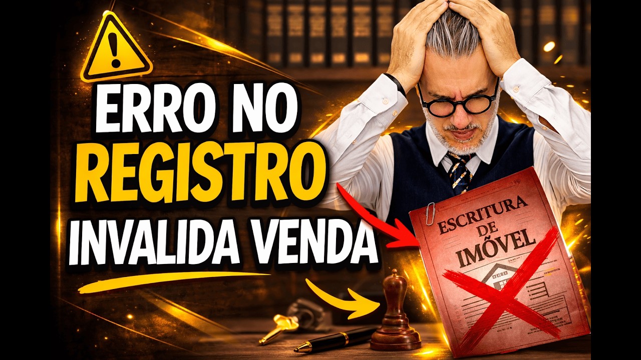 ATENÇÃO: Os ERROS mais COMUNS em DIREITO IMOBILIÁRIO que CUSTAM CARO! DESCUBRA AGORA