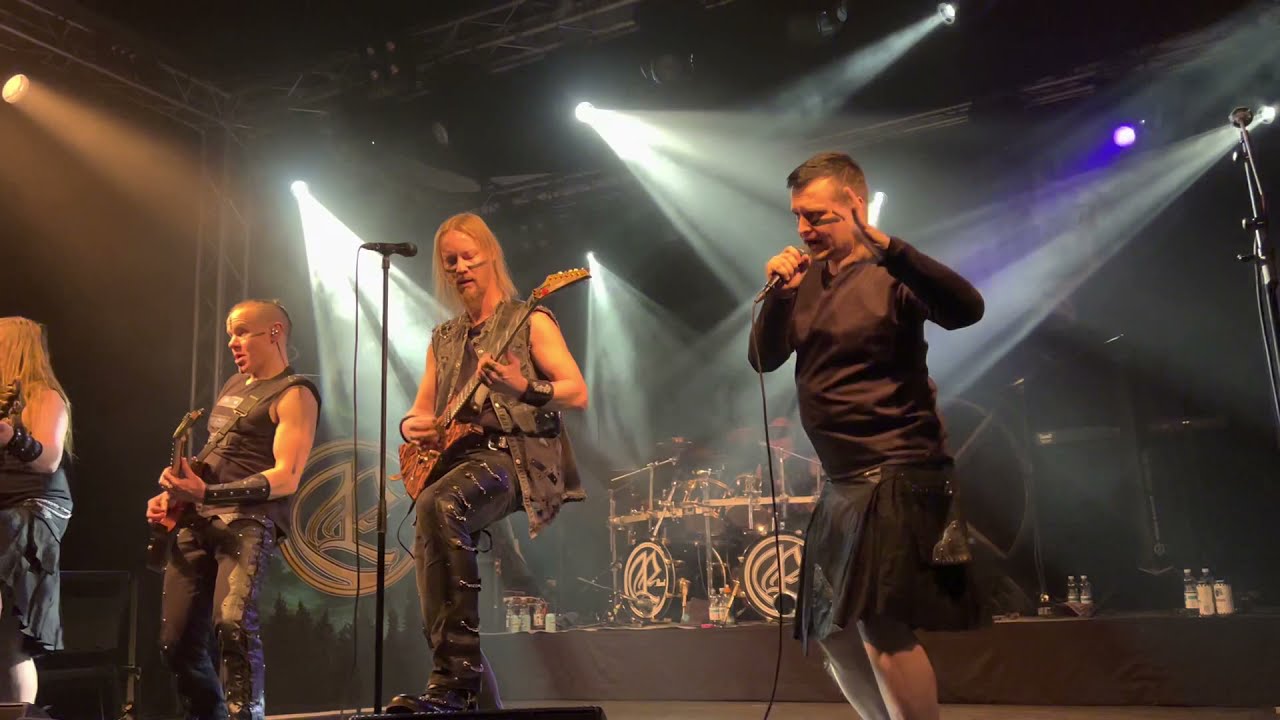 ENSIFERUM - Run from the Crushing Tide - Live @ Sibeliustalo Finlandia-klubi 10.12.2021 Lahti