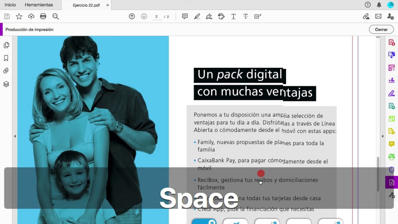 Folleto cuadríptico plegado en InDesign (2ª Parte)