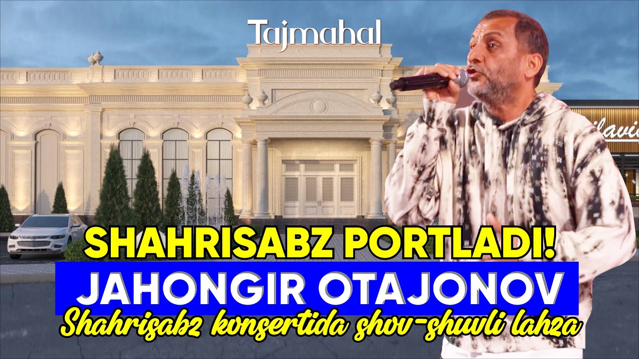 Shahrisabz portladi! Jahongir Otajonov Shahrisabz konsertida shov-shuvli lahza 🎤