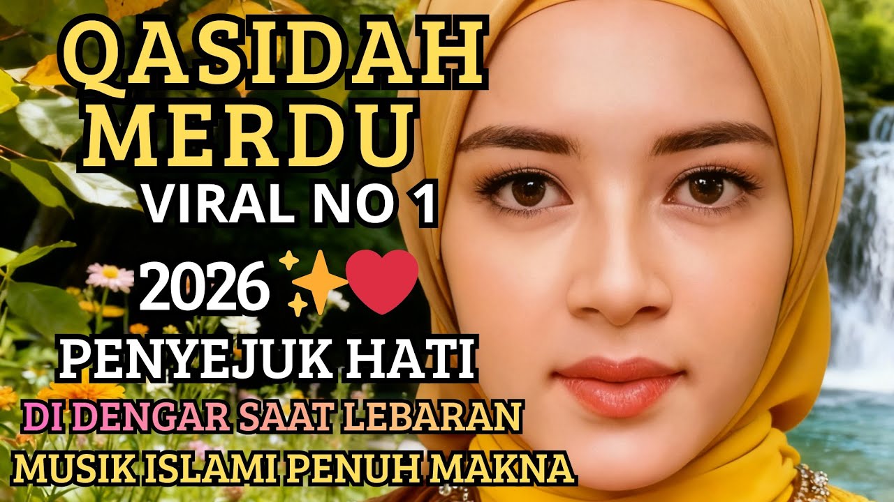 KOLEKSI TERM4HALL QOSIDAH MERDUU ✨️ MUSIK ISLAMI PENUH MAKNA ❤️ADEM DI DENGAR SAAT LEBARAAN TIBA 